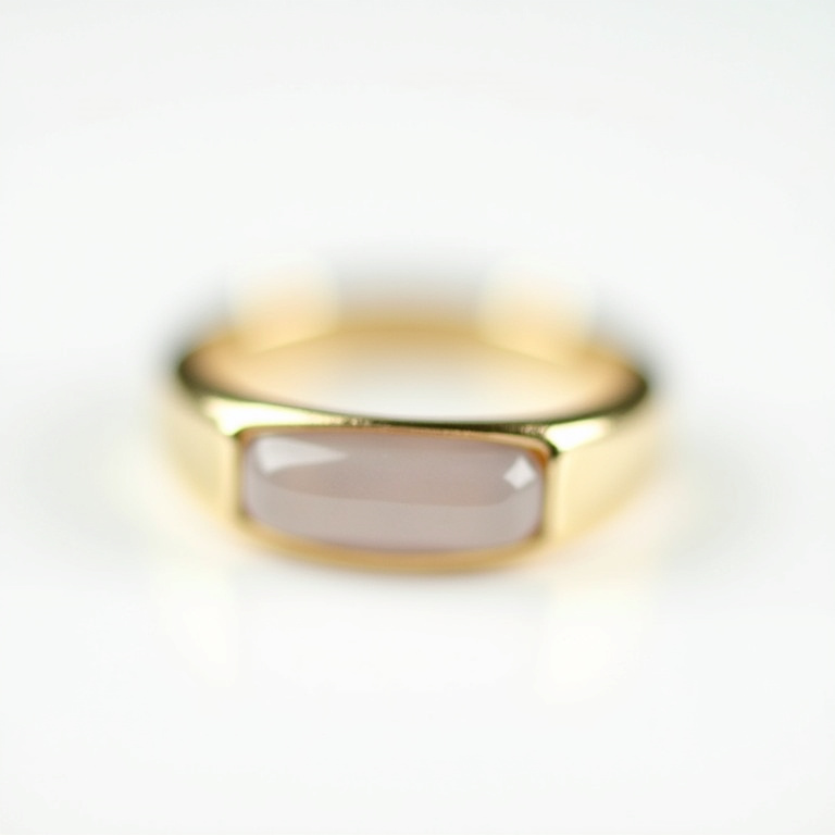 Bague acier inoxydable zirconium